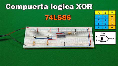 Electrónica Digital Básica Compuerta Lógica Xor Ci 74ls86 Jlcpcb