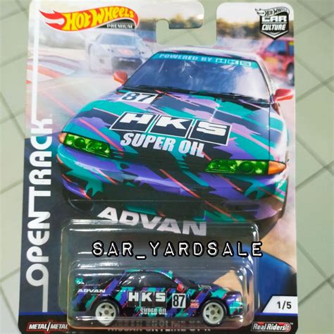 Jual Hot Wheels Premium Open Track Nissan Skyline GT R R HKS Shopee Indonesia