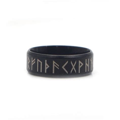 Bague Viking Alphabet Runique Boutique Vikings