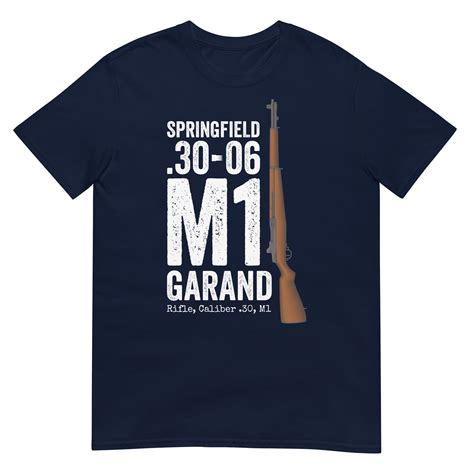 M1 Garand Rifle Short Sleeve Unisex T Shirt The Historia Shop