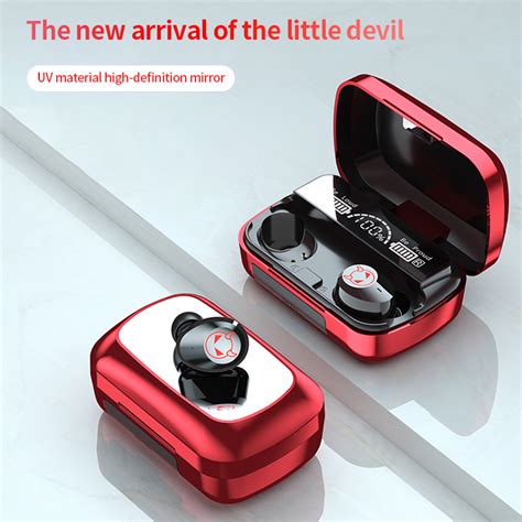 New Model M23 Tws Earphone Wireless Gaming Earbuds Bt 51 Headphone In Ear Headset Power Bank