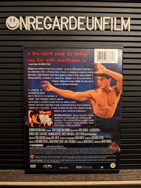 Tous Les Coups Sont Permis Bloodsport 1988 Boutique Ciné Dvd