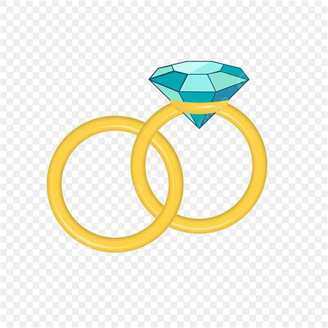 Linked Wedding Rings Clipart