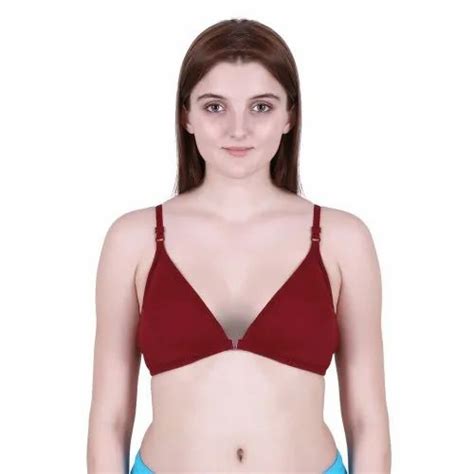 Plain Non Padded Cotton Front Open Bra For Inner Wear At Rs 43 Piece