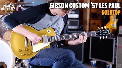 No Talking Just Tones Gibson Custom 1957 Les Paul Goldtop Reissue