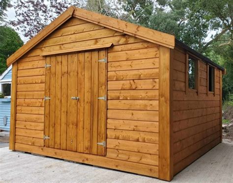 Wooden Garden Sheds Ireland Classic Brown Sheds Ireland