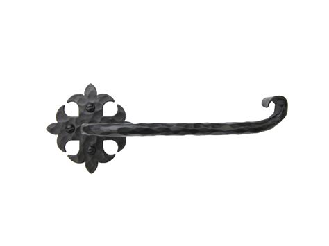 Rustic Spanish Fleur De Lis Wrought Iron Toilet Paper Holder Etsy