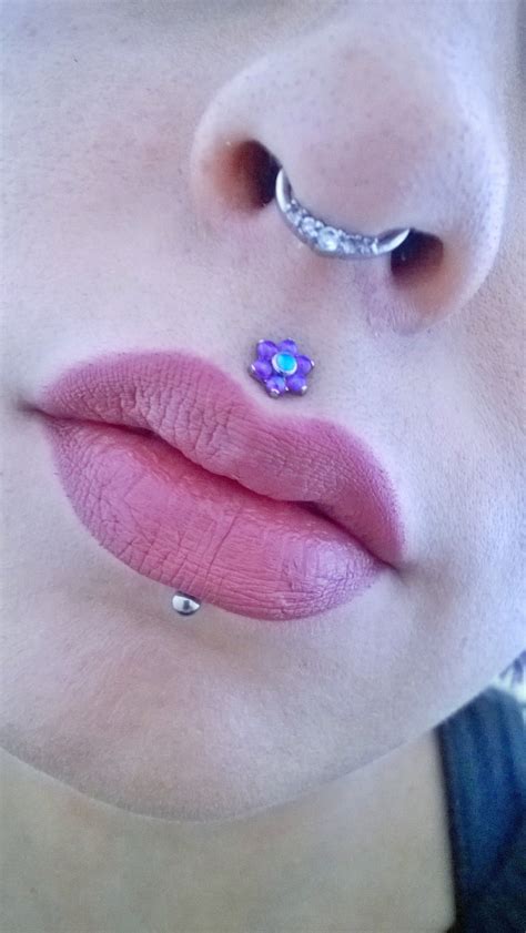 In Love With My Philtrum Piercing Medusa Piercing Jewelry Philtrum Piercing Septum Piercing