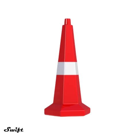 Red And White Hexagonal Base Traffic Cones At Best Price In Navi Mumbai