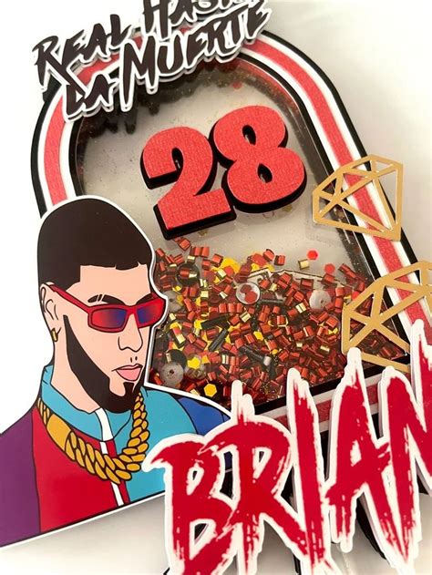 Anuel Aa Cake Topper Anuel Birthday Decor Anuel Birthday Party Anuel