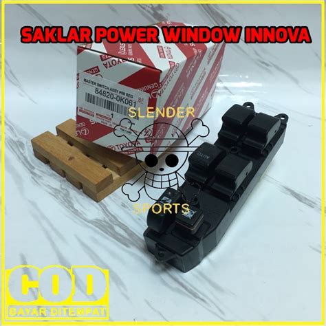 Jual Saklar Power Window Innova Saklar Innova Switch Master Power