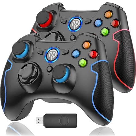 Easysmx Manette De Jeu Sans Fil Double Vibration Pour Console Ps