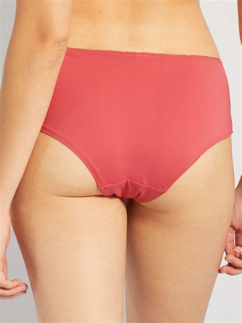 Pack De Culottes Envie De Lingerie Rojo Kiabi