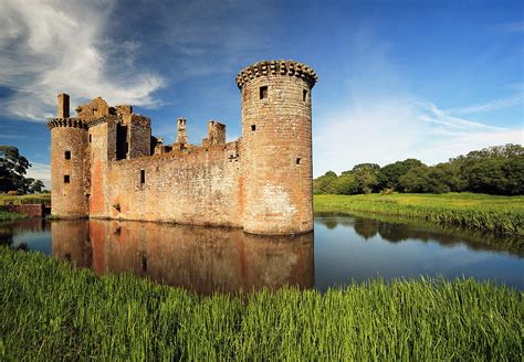 Caerlaverock Castle Photograph By Grant Glendinning Pixels