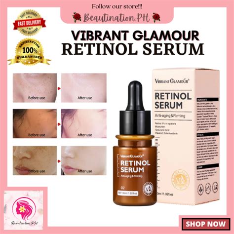 Retinol Serum Enhance Skin Elasticity Stimulate Collagen Production