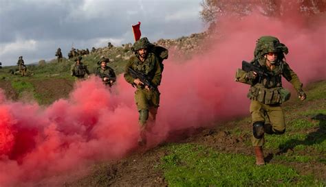 Israel Gelar Latihan Tempur Front Lebanon Di Dataran Tinggi Golan