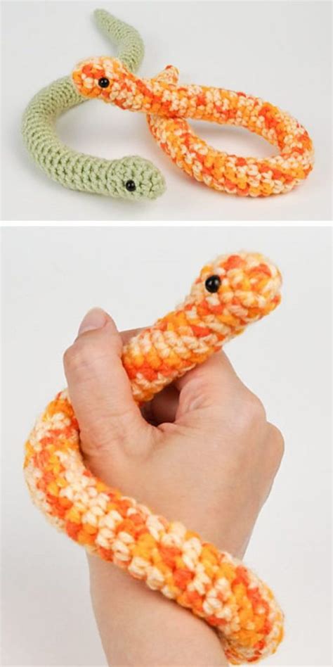 Colorful Reptiles Amigurumi