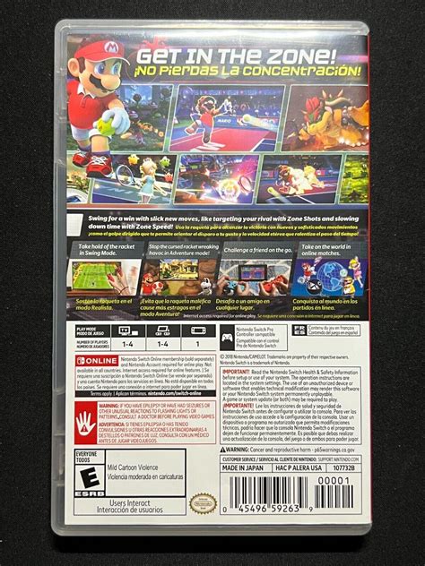 Mario Tennis Aces Nintendo Switch EBay