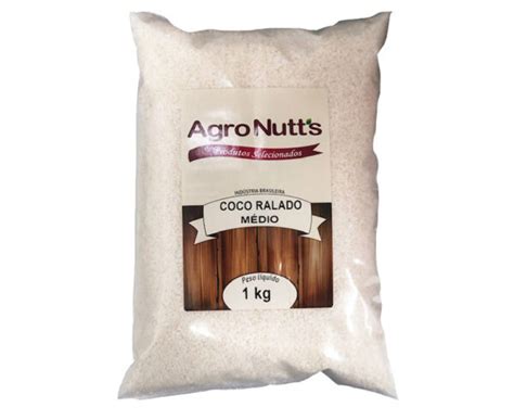 COCO RALADO MEDIO 1KG IMPORT AGRONUTTS