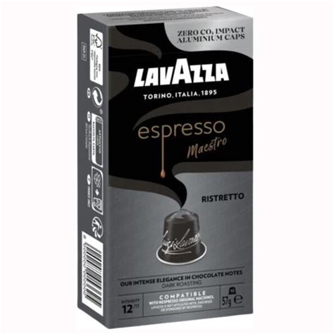 Lavazza Espresso Maestro Ristretto Capsule Din Aluminiu Compatibile