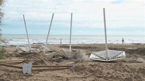 Alluvione Danni Agli Stabiimenti Balneari