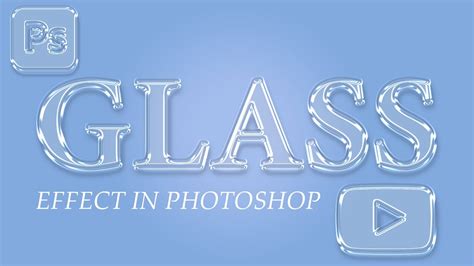 How To Make Glass Effect In Photoshop Free Psd File Photoshop Tutorial Youtube