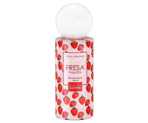 Parfums Saphir Colonia fresca y aromática con aroma a fresa Fruits