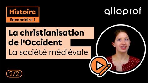 La Christianisation De L Occident La Soci T M Di Vale