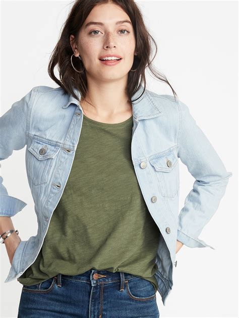 Light Wash Denim Jacket For Women Light Denim Jacket Light Wash Denim Jacket Light Blue Jean