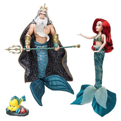 Buy Ariel And Triton Doll Set Disney Designer Fairytale Collection