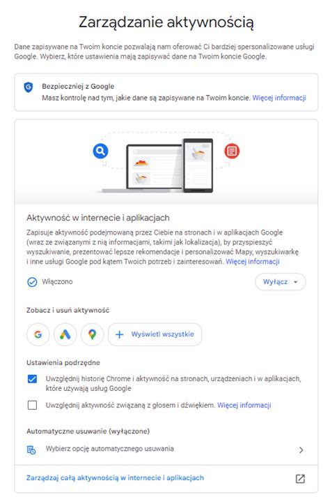 Jak usunąć historię wyszukiwania w Google Grupa TENSE