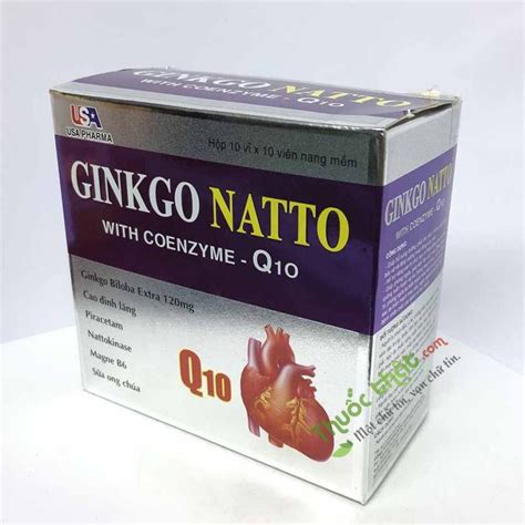 Ginkgo Natto With Coenzym Q T Ng C Ng Tu N Ho N N O