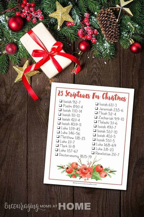 Printable Christmas Bible Verses