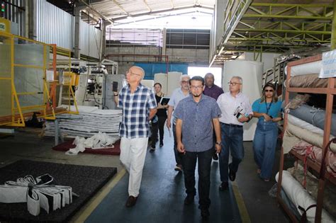 Comitiva Da Sedecti Visita Distrito Industrial De Microempresas E