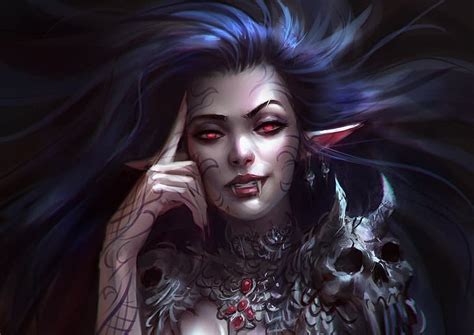 Fantasy Vampire Women Art