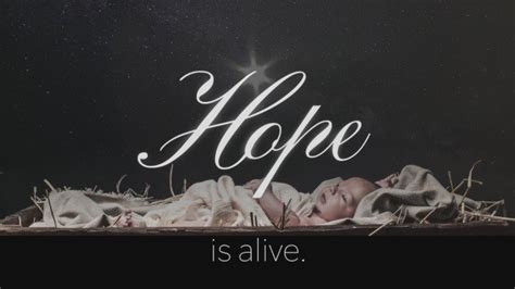 Jesus Is Born Hope Is Alive Christmas Eve 2018 Worship Outlet