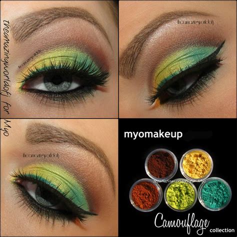 5 Myo Camouflage Set Eyeshadow Pigment Mica Cosmetic Loose Mineral