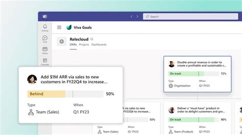 Align Your Team To Company Targets With Microsoft Viva Goals The