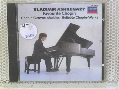 Vladimir Ashkenazy Favorite Chopin Works Cd Rare Smooth Case