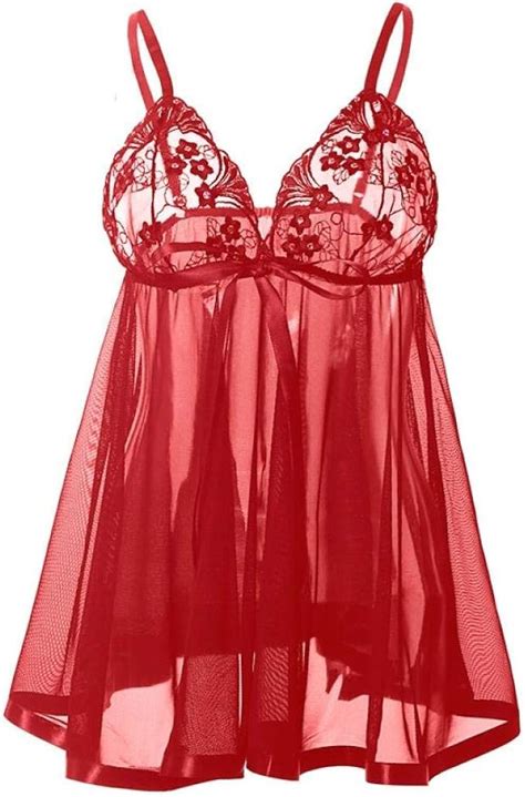 Xqtx Womens Sexy Lingerie Xl Plus Size Damen Stickerei Langerie