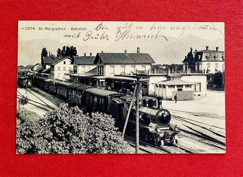 St Margrethen Bahnhof Damfzug Eisenbahn Kaufen Auf Ricardo