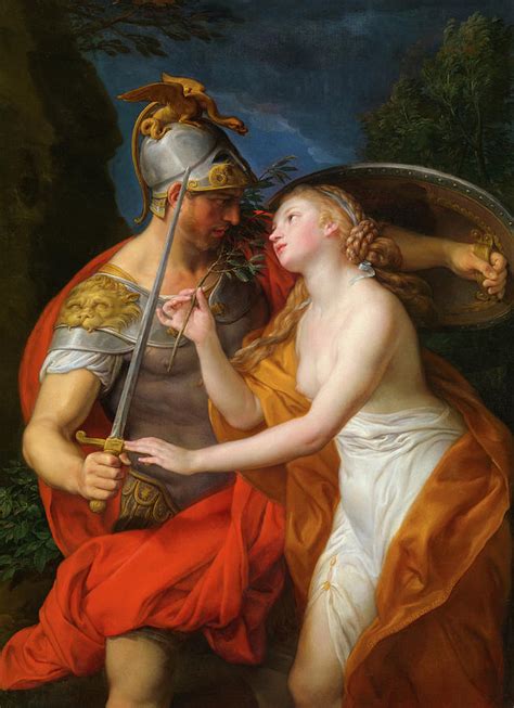 Allegory Of Peace And War 1776 Painting By Pompeo Batoni Pixels