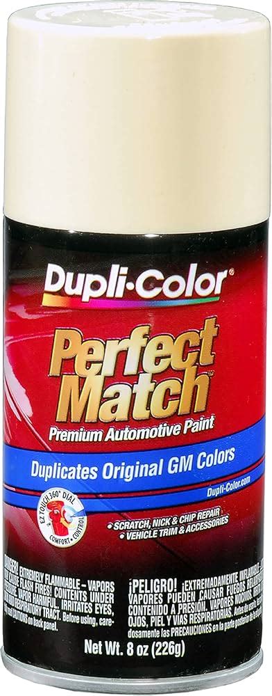 Duplicolor Perfect Match Touch Up Spray Paint Super White Off