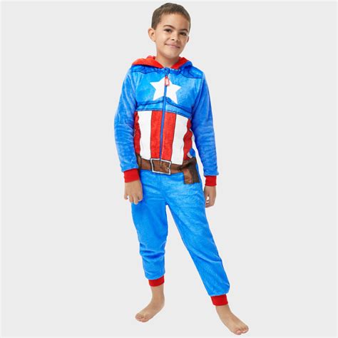 Boys Captain America Onesie