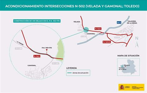 El Gobierno Licita Por 6 8 Millones Las Obras De Un Enlace Entre Velada