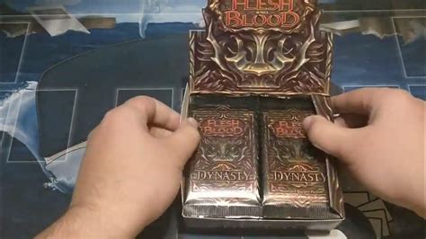 Absolutely Insane Flesh And Blood Dynasty Box Opening Cold Foil