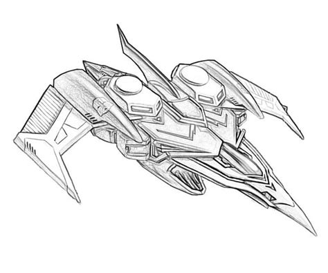 Cartoon Starscream Fighter Jet Coloring Page Coloring Pages Free