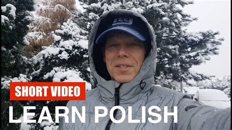 Learn Polish Pierwszy Nieg Tej Zimy Youtube