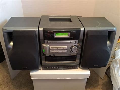 Aiwa Ca Dw635 Cdradiocassette Boombox For Sale Online Ebay