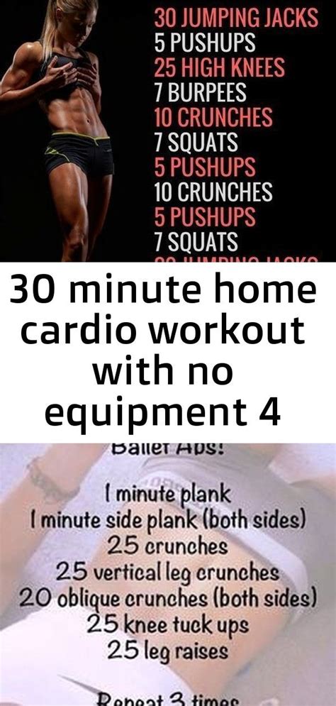 15 Minute 30 Minute Cardio Workout At Home For Beginners For Burn Fat